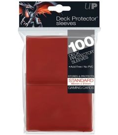 Ultra Pro - Bustine Standard (Rosso, 100 pz)