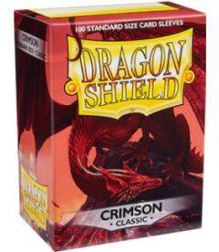 Dragon Shield - Bustine Standard (Rosso, 100 pz)
