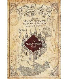 Harry Potter - Marauder's Map (91,5 x 61 cm)