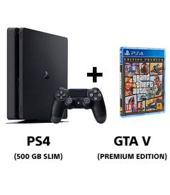 Bundle PS4 500GB  Slim + GTA 5