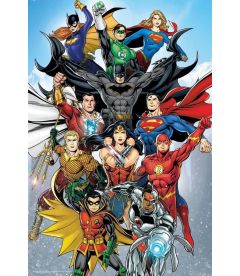 DC Comics Rebirth (91,5 x 61 cm)