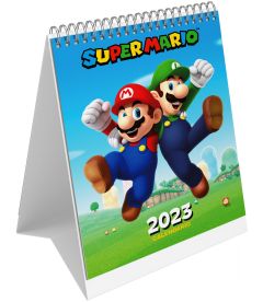 Super Mario - Calendario 2023 (Da Tavolo)