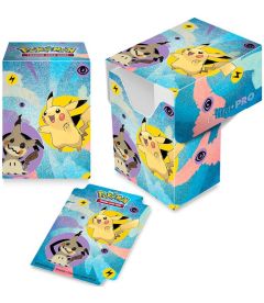 Porta Mazzo Pokemon - Pikachu E Mimikyu