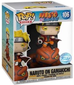Funko Pop! Naruto Shippuden - Naruto On Gamakichi (9 cm)