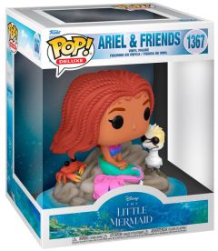 Funko Pop! Deluxe Disney The Little Mermaid - Ariel & Friends (9 cm)