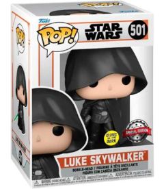 Funko Pop! Star Wars The Mandalorian - Luke Skywalker (Special Edition, 9 cm)