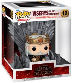 Funko Pop! Deluxe House Of The Dragon - Viserys On The Iron Throne (9 cm)