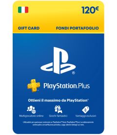 Ricarica Portafoglio PlayStation Store EUR 120