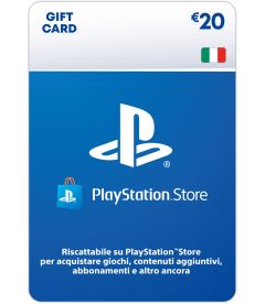 Ricarica Portafoglio PlayStation Store EUR 20