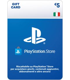 Ricarica Portafoglio PlayStation Store EUR  5