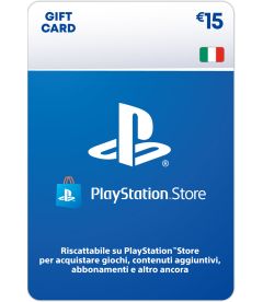 Ricarica Portafoglio PlayStation Store EUR 15