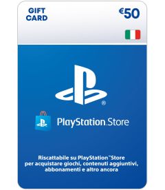Ricarica Portafoglio PlayStation Store EUR 50
