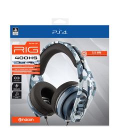Cuffie Gaming Wired RIG 400 HS (Blu Camo, PS4, PS5)