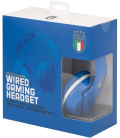 Cuffie Gaming FIGC - Nazionale Italiana Di Calcio  (PS4, PS5, XB1, XBX, Switch, PC)