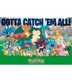 Pokemon - All Time Favorites (91,5 x 61 cm)