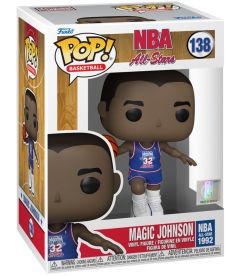 Funko Pop! NBA Legends - Magic Johnson (Blue All Star Uniform 1991, 9 cm)