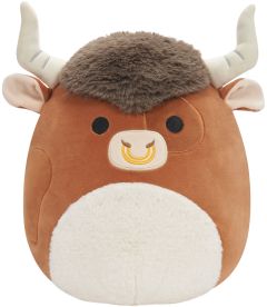 Peluche Squishmallows - Brown Spotted Bull (30 cm)