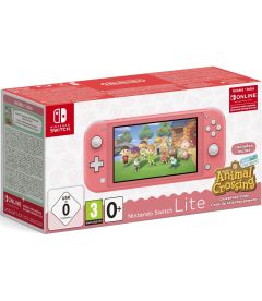 Nintendo Switch Lite (Corallo) + Animal Crossing New Horizons