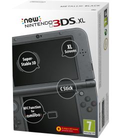 New Nintendo 3DS XL (Nero Metallizzato)