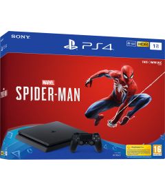 PS4 1TB Slim + Marvel Spider-man (F Chassis)