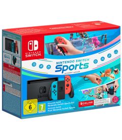 intendo Switch + Nintendo Switch Sports + Abbonamento Online 3 Mesi (Neon)