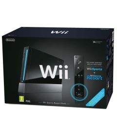 Wii Sports Resort Pack + Telecomando Wii Plus (Nero)