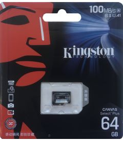 Scheda Di Memoria Micro SDXC Kingston (64 GB)