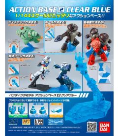 Model Kit Gunpla - Gundam Action Base 2 Aqua Blue