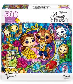 Puzzle Funko Pop! Disney - Beauty And The Beast (500 pz)