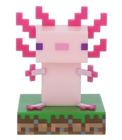 Lampada Icons Minecraft - Axolotl