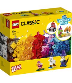 Lego Classic - Mattoncini Trasparenti Creativi