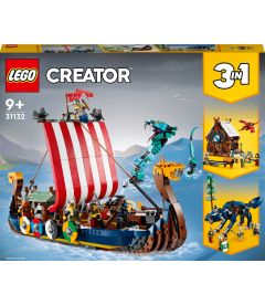 Lego Creator - Nave Vichinga E Jormungandr