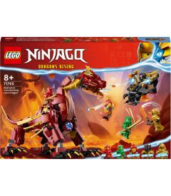 Lego Ninjago - Dragone Di Lava Transformer Heatwave