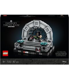 Lego Star Wars - Diorama Sala Del Trono Dell'Imperatore