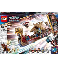 Lego Thor Love And Thunder - Drakkar Di Thor