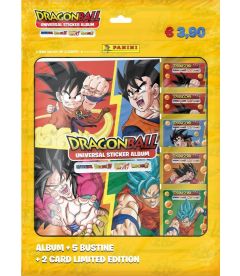 Dragon Ball Universal - Starter Set (Album, 5 Bustine, 2 Limited Edition)