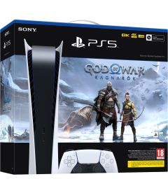 Playstation 5 + God Of War Ragnarok (Digital Edition, C Chassis)