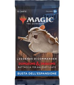 Magic - Commander Dungeons E Dragons Battaglia Per Baldur's Gate (Busta Dell'Espansione)