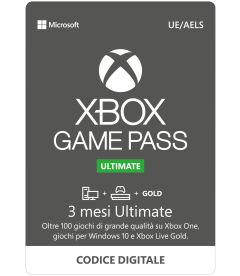 Xbox Game Pass Ultimate (3 Mesi)