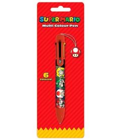 Super Mario - Penna Mushroom (6 Colori)