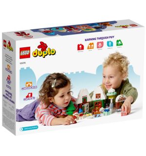 Lego Duplo - Casa Di Pan Di Zenzero Di Babbo Natale