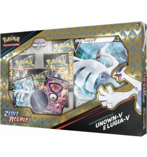 Carte Pokemon - Spada e Scudo 12.5 Zenit Regale Collezione Speciale Unown-V e Lugia-V