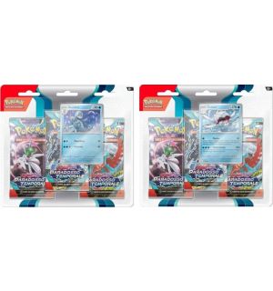 Carte Pokemon - Scarlatto E Violetto Paradosso Temporale (Blister 3 Bustine + 1 Card)