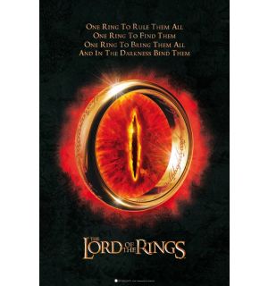 Poster Lord Of The Rings - The One Ring