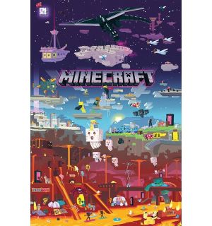 Poster Minecraft - World Beyond