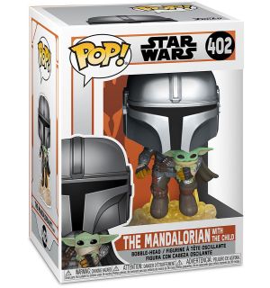 Funko Pop! Star Wars The Mandalorian - With The Child (9 cm)