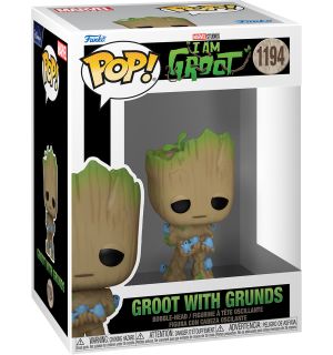 Funko Pop! I Am Groot - Groot With Grunds (9 cm)