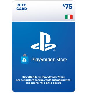 Ricarica Portafoglio PlayStation Store EUR 75