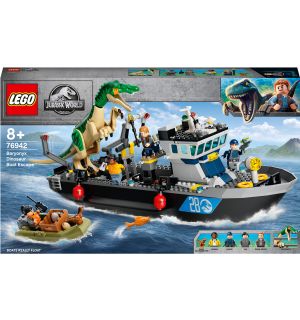Lego Jurassic World - Fuga Sulla Barca Del Dinosauro Baryonyx