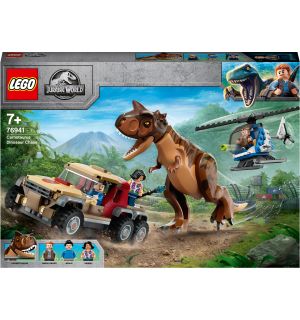 Lego Jurassic World - L'Inseguimento Del Dinosauro Carnotaurus